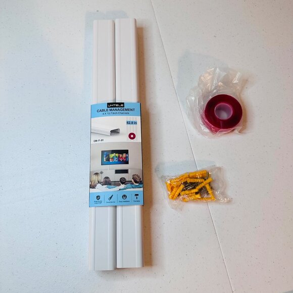 Cable Management - Cord Cover - Cable Cover - Cable Concealer - Cord Concealer - Picture 2 of 5